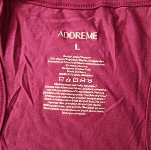 NWT Adore Me Jayden (Tank/Pajama Pant) Set Large Purple